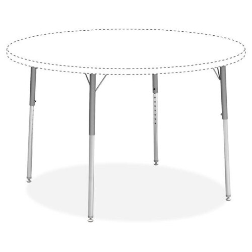 Classroom Activity Table with Standard Height Adjustable Leg Kit