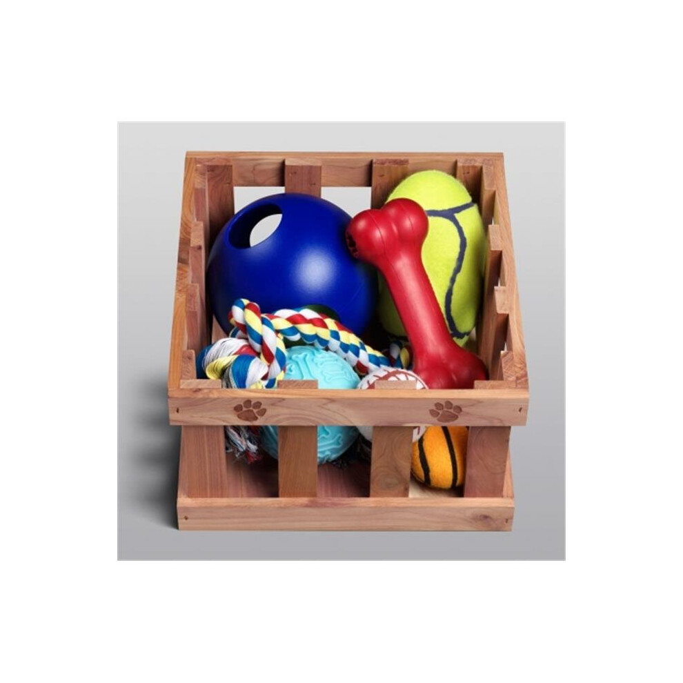 Cedar Pet toy Box 