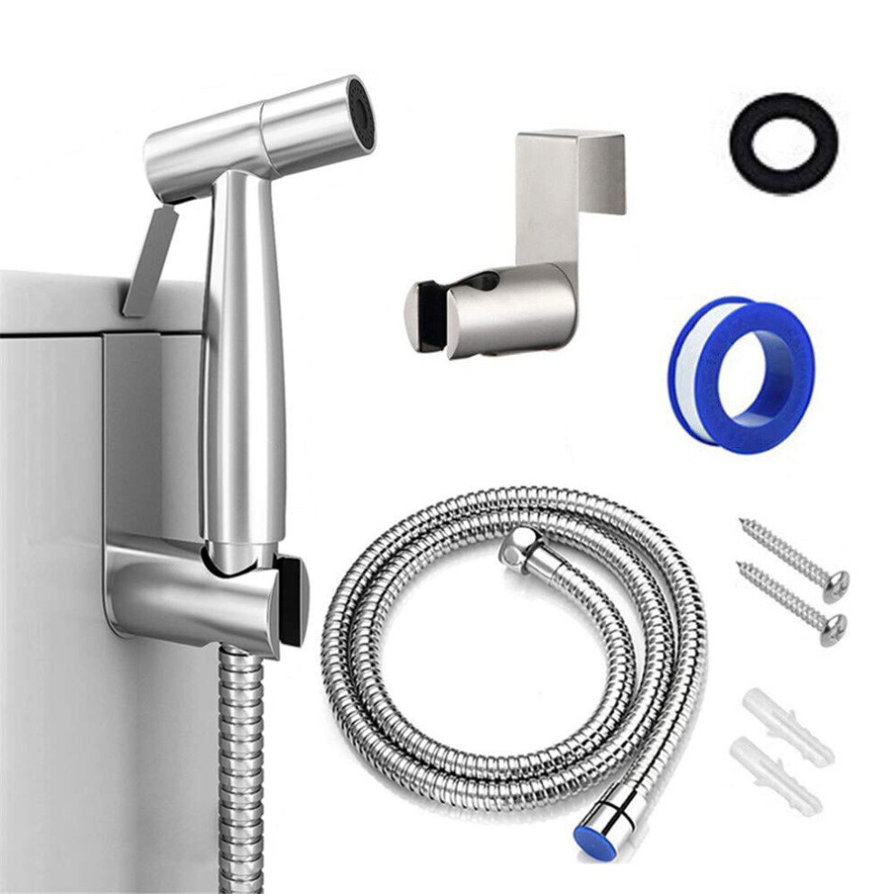 Hand Held Douche Bathroom Spray Kit Hygienic Toilet Shower Head Bidet