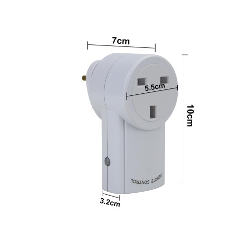 5 Remote Control Sockets Wireless Switch Mains Power Outlet Pack UK Plug 1