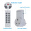 5 Remote Control Sockets Wireless Switch Mains Power Outlet Pack UK Plug 4