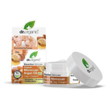 Crema de día - Dr.Organic - Aceite de argán marroquí - 50 ml - Hidratante - Piel seca