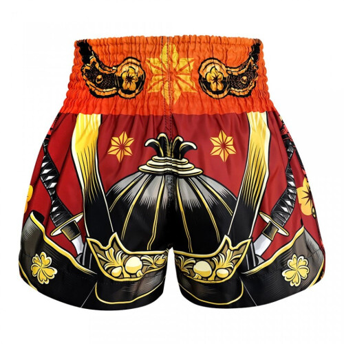 (X-Large) Tuff Samurai Skull Muay Thai Shorts 2