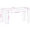 VidaXL (grey sonoma) vidaXL Dining Table Kitchen Dinner Table Dining Room Table Engineered Wood 2