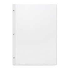 Reinforced Filler Paper- Plain- 11in.x8-.50in.- White