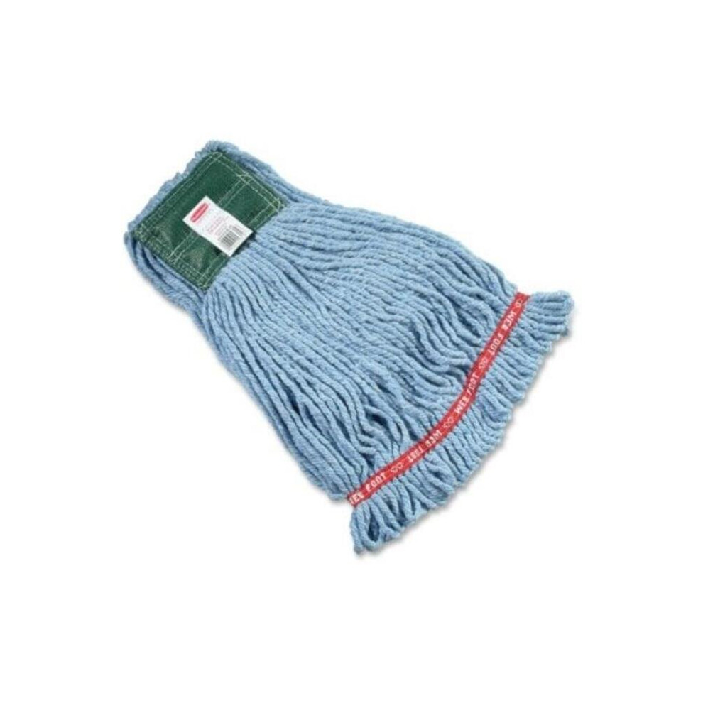 5 in. Headband Shrinkless Wet Mop, Blue - Pack of 6