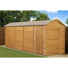 Empire Apex Garden Shed Shiplap Tongue & Groove 6X18