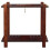 Classic Floor Billiard Pool Cue Rack, Antique Walnut 1