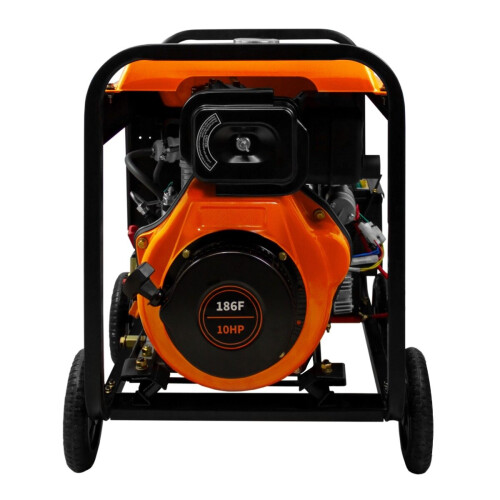 T-Mech Portable Diesel Generator Open Frame ATS Electric Start 5kVA Three Phase 10HP 2