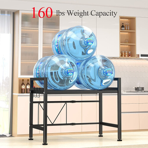2 Tier Heavy Duty Extendable Microwave Oven Stand Shelf Kitchen Organiser Tidy 2