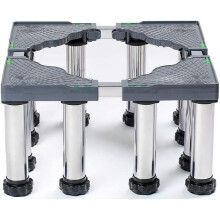 OPENED BOX YiYYPT Heightening Stainless Steel Shelf Holder Washing Machine and Refrigerator Stand