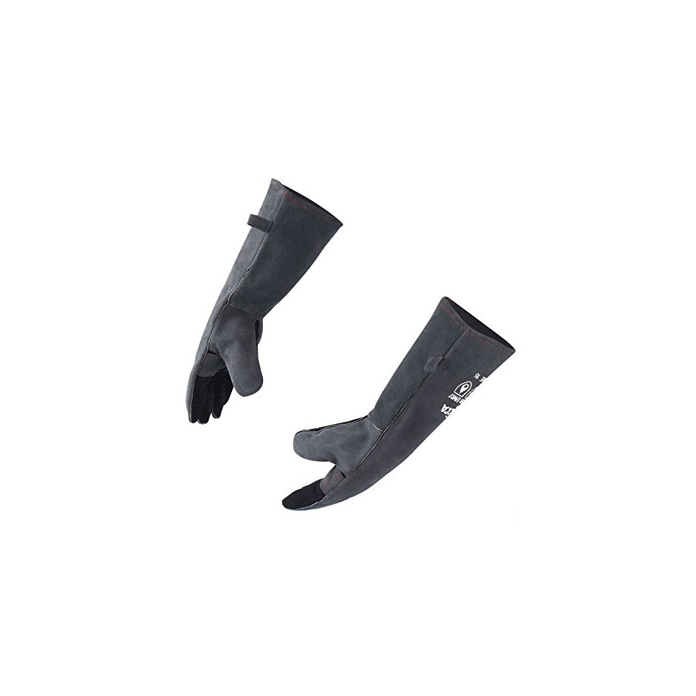 Photos - Safety Equipment RAPICCA Leather Forge/Mig/Stick Welding Gloves Heat/Fire Resistant, Mitts for Oven/Grill/Fireplace/Furnace/Stove/Pot Holder/