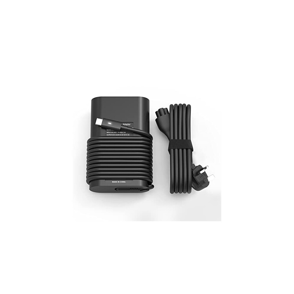 65W Usb C Laptop Charger Compatible With Dell Latitude 7275 7370 5175 5285 5290 Xps 13 9350 9360 9370 Dell Latitude 3400 3500 3390 5410 5420 5520 Dell 794094162446