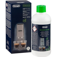 De'Longhi ECODECALK Descaler DLSC500, 500ml - 3x Faster Calcium/Lime Deposit Remover for All Coffee & Espresso Machines