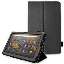 For Amazon Fire HD 10 2021 / 2023 13th & 11th Generation Leather Flip Stand Case