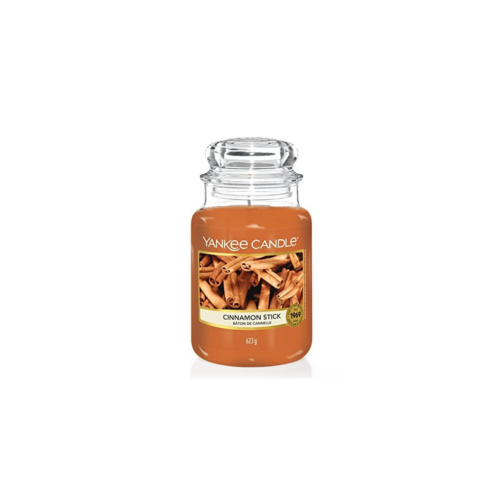 Yankee Candle Scented Candle | Cinnamon Stick Large Jar Candle | Long Burning Candles: up to 150 Hours | Perfect Gifts for Women