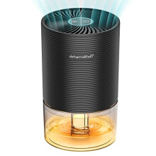 CONOPU Dehumidifier for Home - 7-Color Night Light, Ultra-Quiet, Auto Shutoff, Energy-Saving, Portable for Bedroom