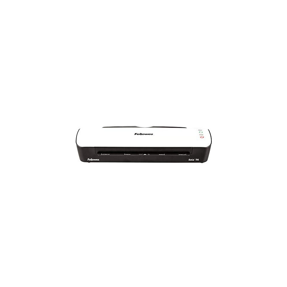 Fellowes Sola A4 Laminator Machine for Home Use - Fast 4 Minute Warm Up Time with Auto Shut Off Feature - 80-125 Micron - White - Amazon Exclusive