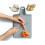 Joseph Joseph Joseph Joseph Chop2Pot Plus Folding Chopping Board Easy-Grip Handle (Regular) - Pale Blue 2