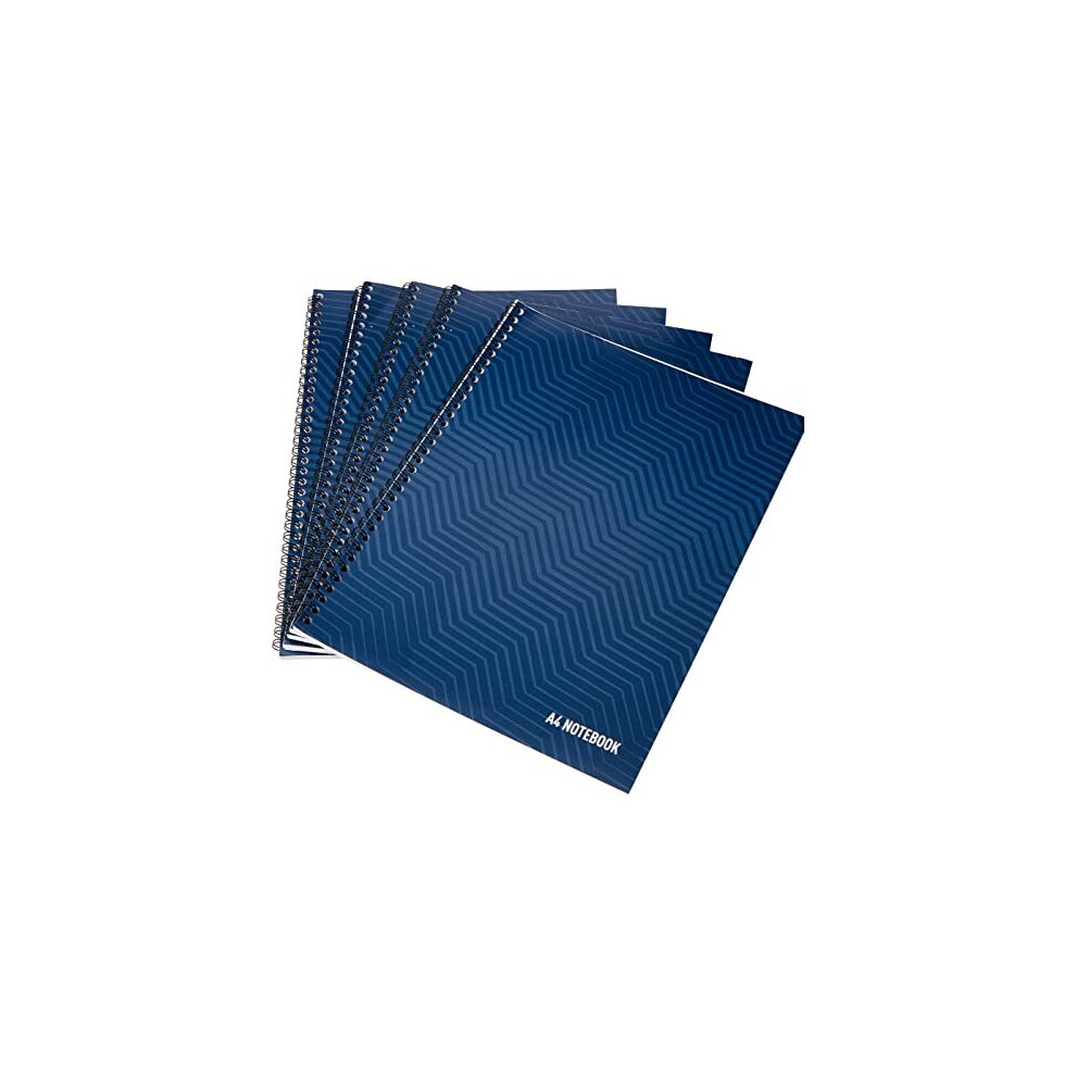 Summit, A4 Notebook, Wirebound, Lined, 100 Page, Pack of 5