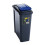 Wham Blue 25 Litre Plastic Waste Bin with Flap Lid by Wham 1