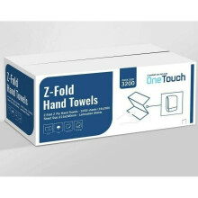 White 2 Ply Z Fold Paper Hand Towels Multi Fold Tissue Case Of 3200