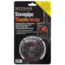 STOVAX STOVE FLUE PIPE THERMOMETER TEMPERATURE GAUGE NEW MODEL by DeBrett Fires