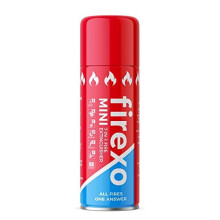 Firexo Mini 7-in-1 Fire Extinguisher. Home, Work, BBQ, Kitchen, Car, Motorhome, Camping, Caravan, Boat, Office and Travel. Safe replacement for Fire