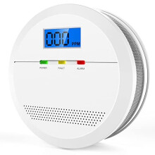 CPVAN Wireless Carbon Monoxide Detector with Digital Display, Carbon Monoxide Alarms for Home Safety, CO Alarm with 7 Years Sensor Life, EN 50291,