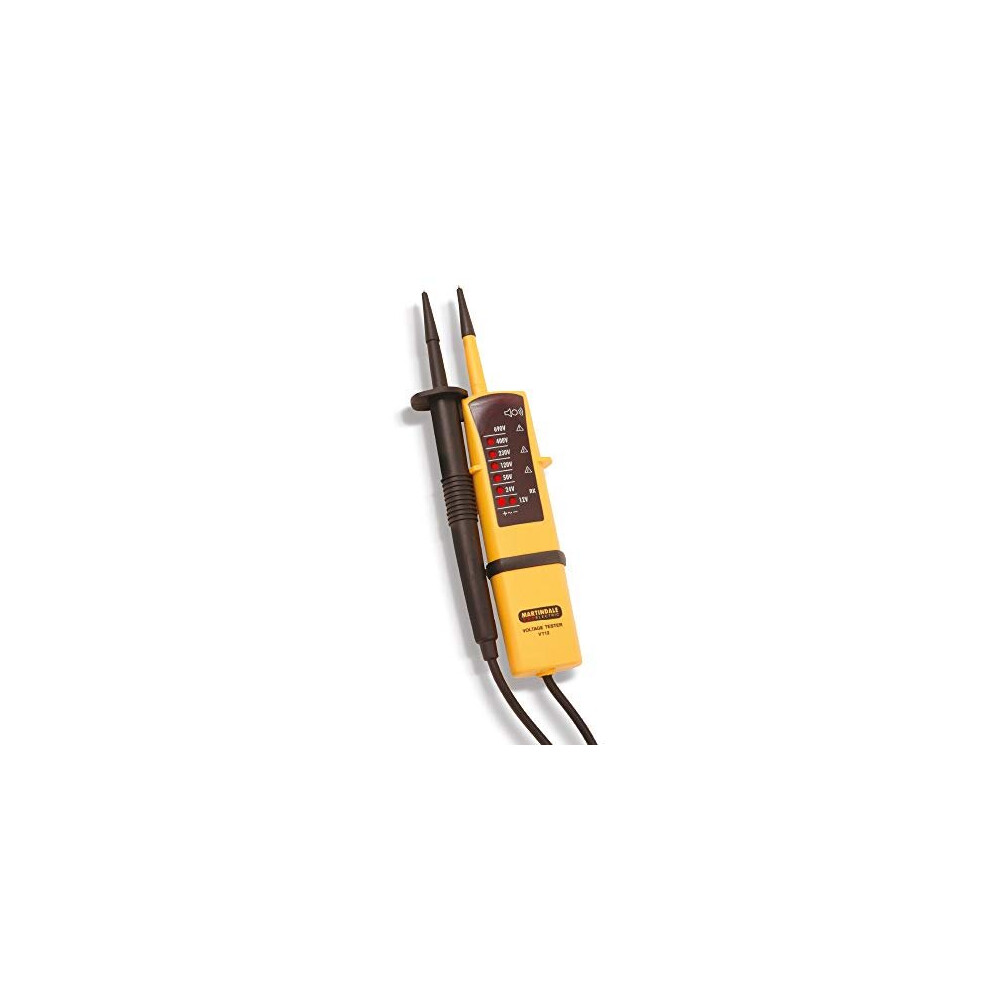 Martindale Vt12 Two Pole Voltage And Continuity Tester 5054814500381