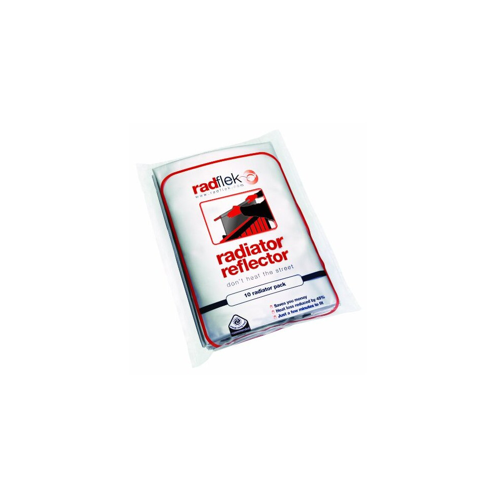 Radflek Radiator Reflectors (5 Sheets, Fits 5-10 Radiators)