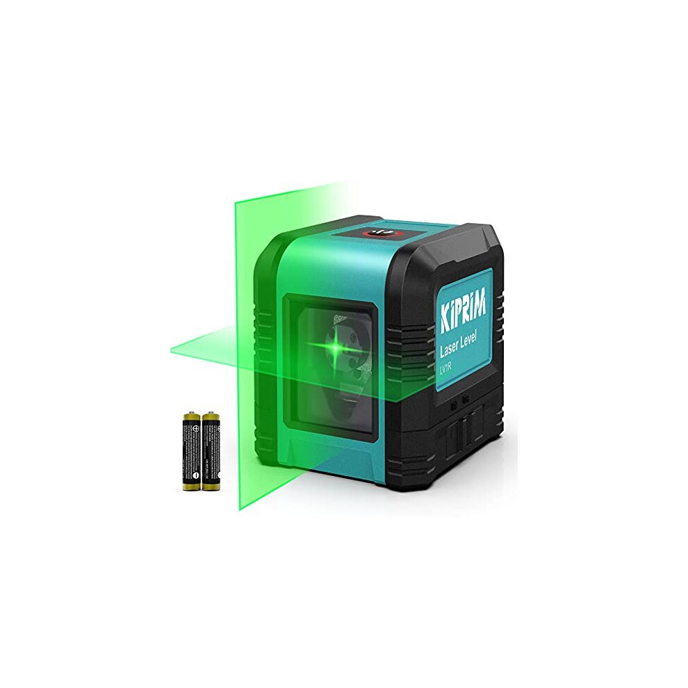 Kiprim Laser Level Self-Leveling Green Beam Horizontal And Vertical Cross-Line Laser For Construction,Picture Hanging,Wall Writing Painting,Home 782942415509