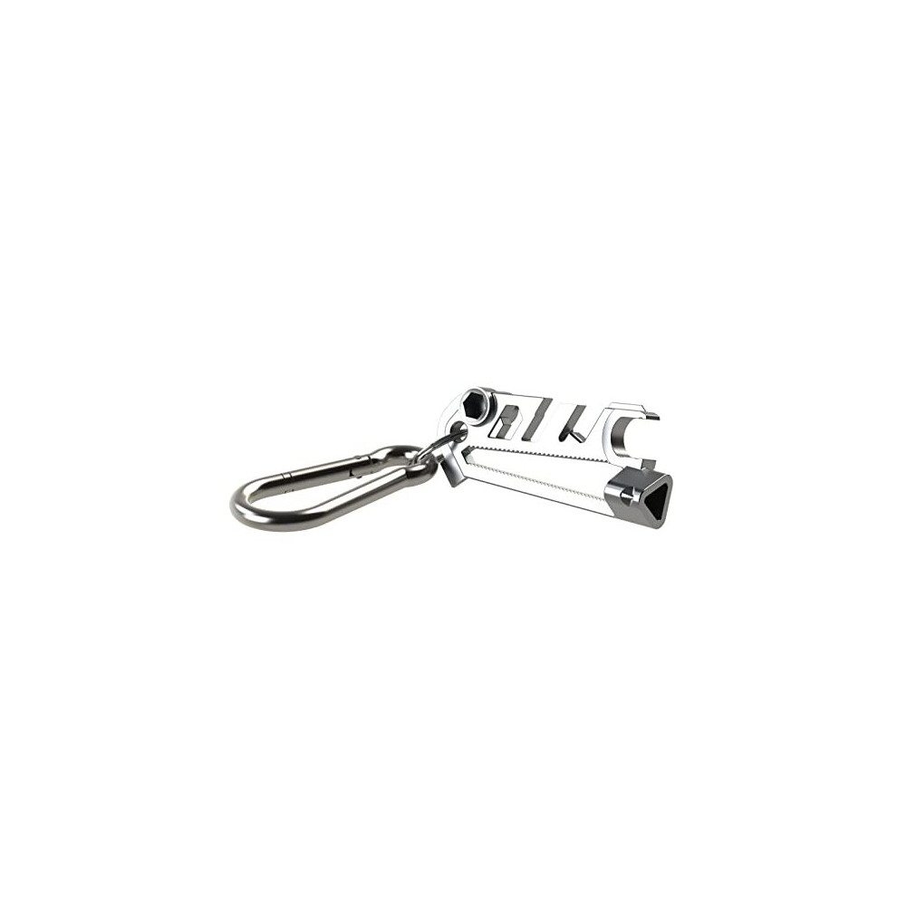Plumb Chum Plumbers Professional Keyring Plumbing Multi Tool, Many Trade and DIY uses 2X hex bit Holders