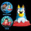 Bluey Bluey 2 in 1 Bedtime Night Light and Handy Flashlight - LED Night Light with Auto-Off Timer, Multicolor, 14312 7