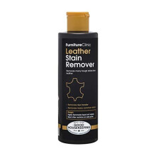 Furniture Clinic Leather Stain Remover 250ml - Helps to Remove Stubborn Stains Such As Dye Transfer, Paint & Food Spills From Leather Sofas, Chairs,