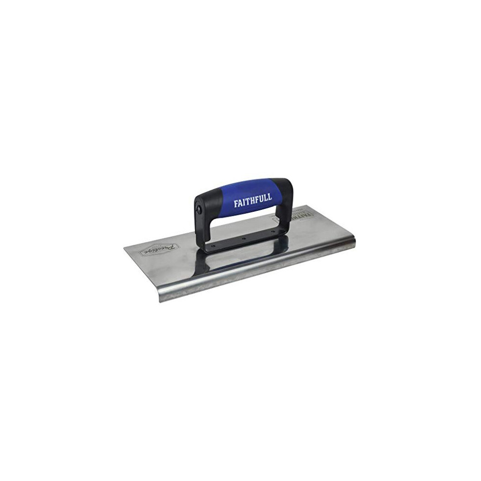 Faithfull Faiptedg10ss Prestige Stainless Steel 10 Inch Concrete Edging Trowel 250 X 100Mm (10 X 4In) 5023969313948