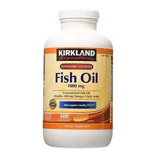 Kirkland Omega 3 Fish Oil 1000 mg 400 Softgels on OnBuy