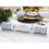 10 Deluxe Silver and White Christmas Crackers 2