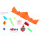 10 Deluxe Silver and White Christmas Crackers 3