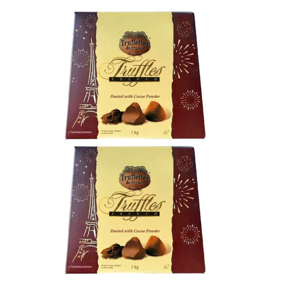 Truffettes Cocoa Dusted Natural Truffles 2 Pack