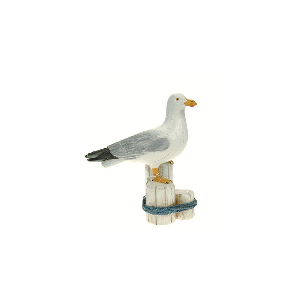 Quay Trader Seabird RESIN Ornament/Decoration - Seaside/Beach Hut/Nautical Decor: SEAGULL (STANDING), SEAGULL (NESTING), SEAGULL (ON POST), PUFFIN