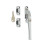 Modern Locking Window Fastener JW78LPC - Polished Chrome 1