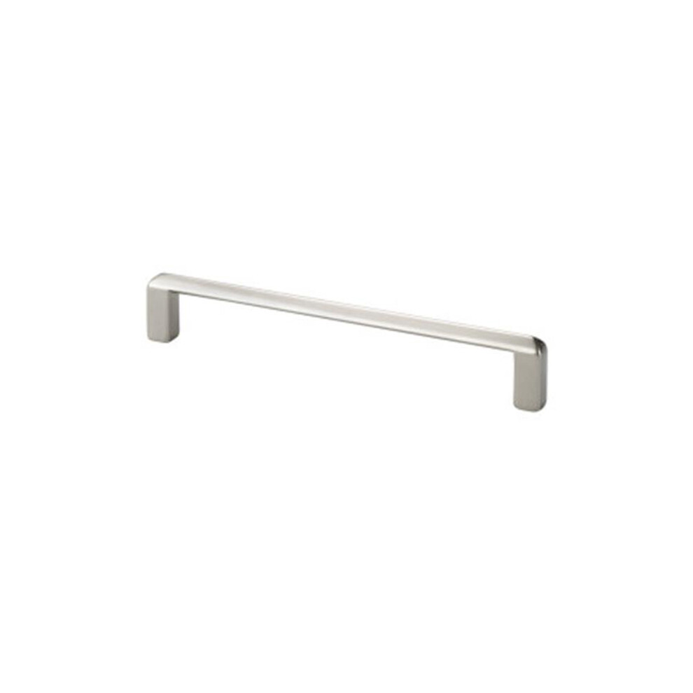 S 128 Mm. Thin Modern Cabinet Pull - Satin Nickel 758218077023