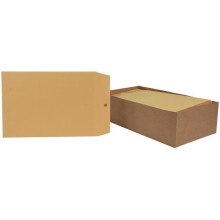 7.5 x 10.5 in. Kraft Envelope with Clasp, Kraft Brown - Pack of 100