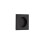 Square Flush Pull, Flat Black 1