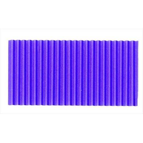 Fade Resistant Solid Color Corrugated Paper Roll, Violet