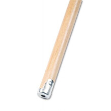 1.12 x 54 in. Lie-Flat Screw-In MOP Handle - Natural, Lacquered Wood
