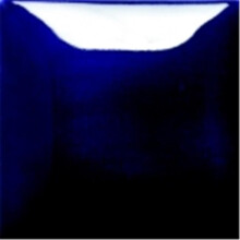 Stroke & Coat Wonderglaze Non-Toxic Glaze, 1 Pint Bottle, Moody Blue