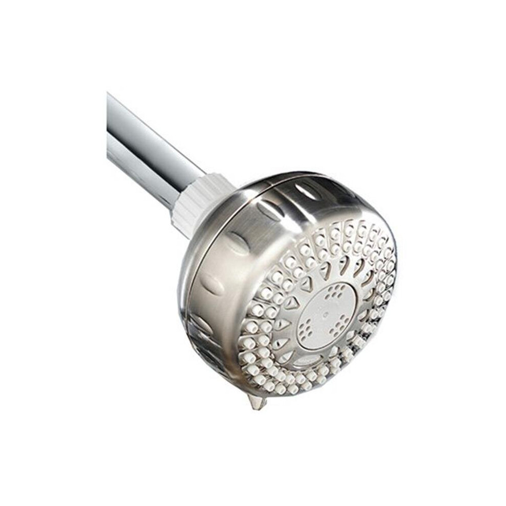 1.8 GPM Brushed Nickel 5 Setting Fixed Mount Shower Head-image-OPC-PB7RZ6V-NEW