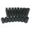 Master Mechanic Metric Standard & Deep Impact Socket Set, 16 Piece 1